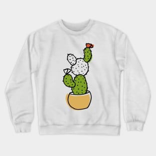 flower pot 6 Crewneck Sweatshirt